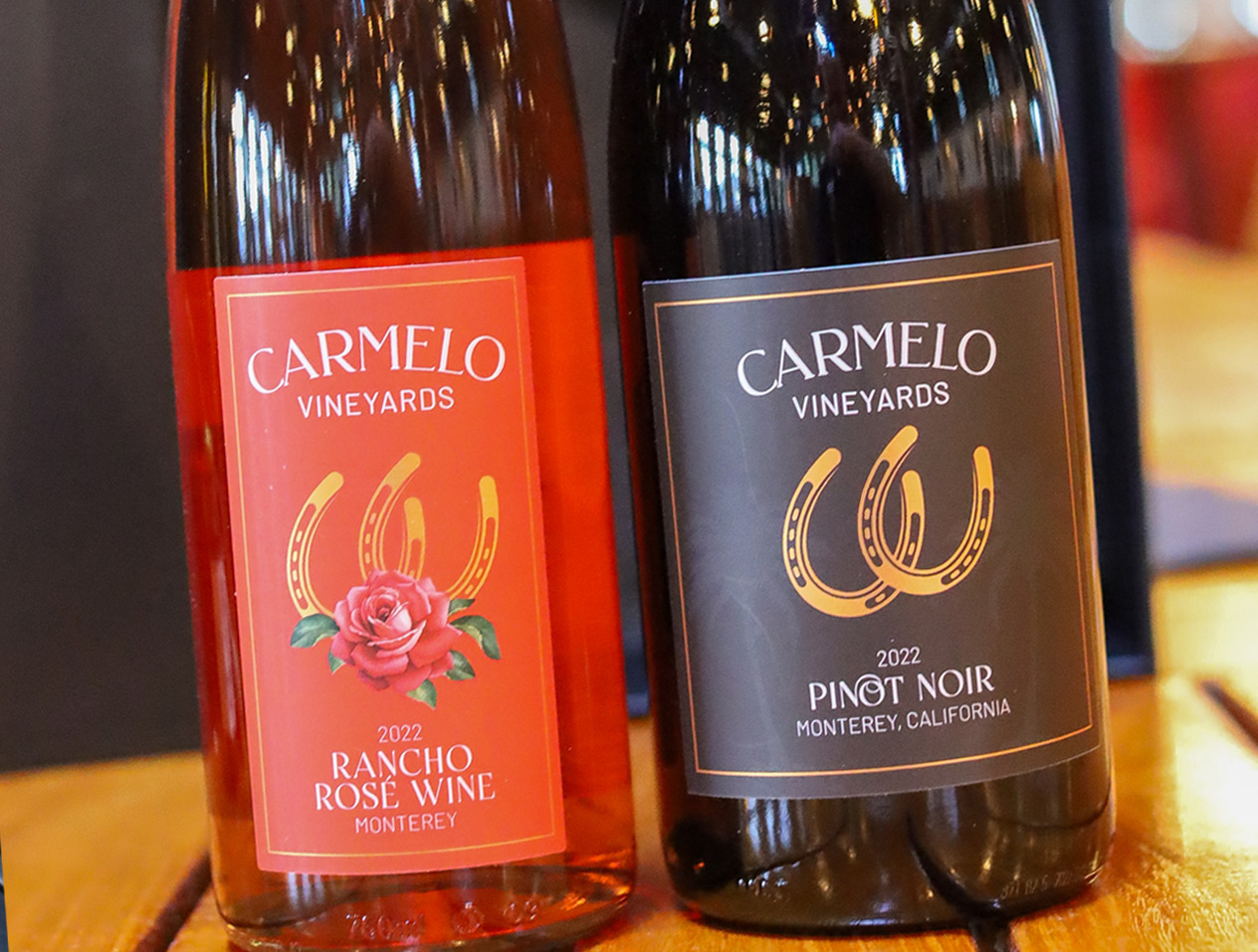 Carmelo Vineyards Rancho Rose and Pinot Noir